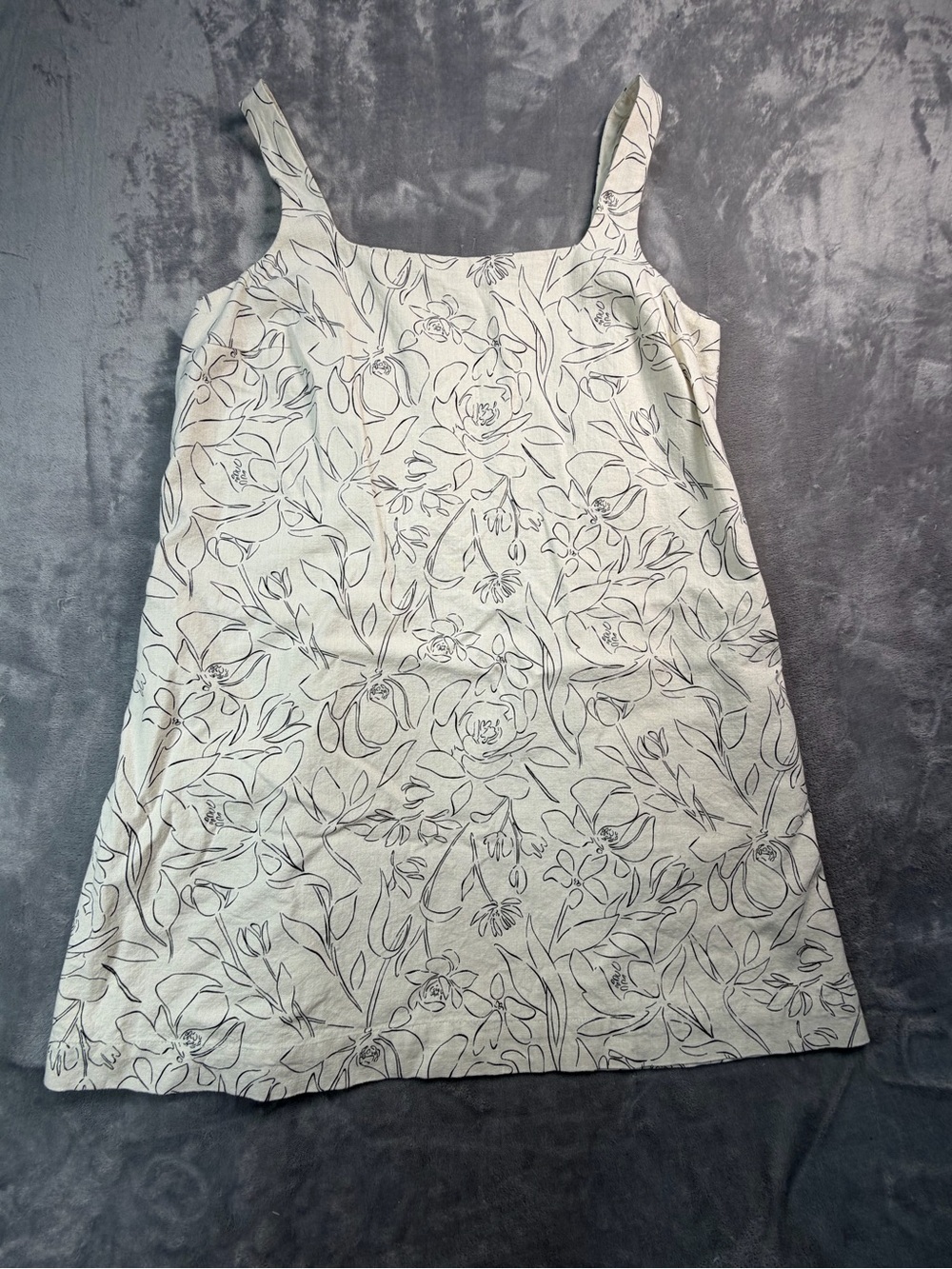 a new day Cream Mini dress Cozy Women’s Summer/Beach party L